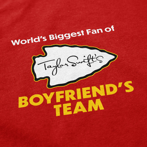 Taylor's BF's Team T Shirt - Shitheadsteve