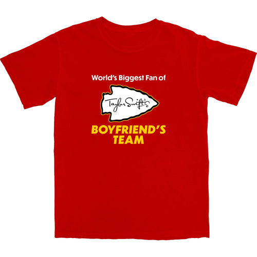 Taylor's BF's Team T Shirt - Shitheadsteve