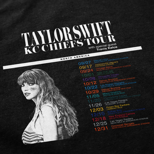 Taylor's Football Tour T Shirt