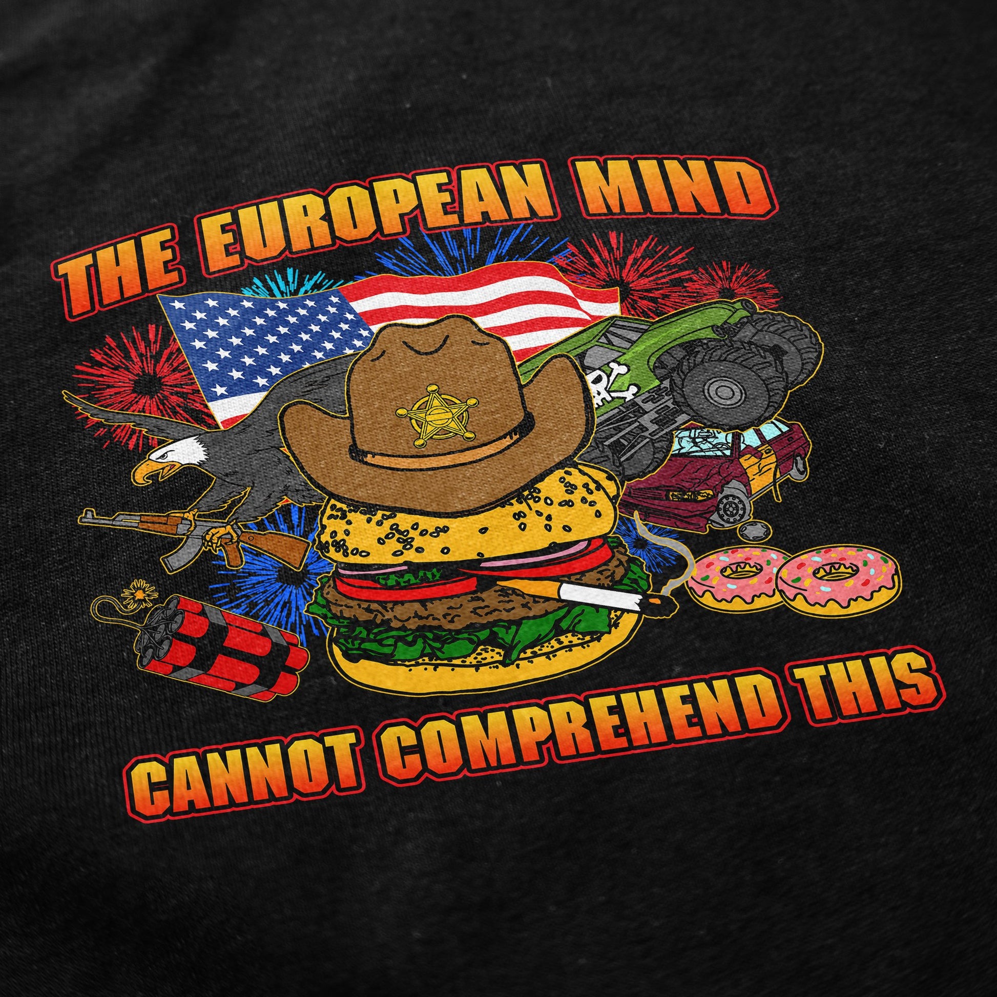 The European Mind T Shirt - Shitheadsteve