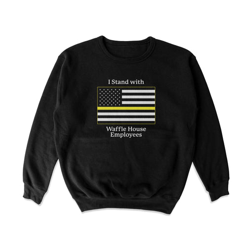 Thin Yellow Line Crewneck - Shitheadsteve