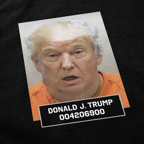 Trump Mugshot T Shirt - Shitheadsteve