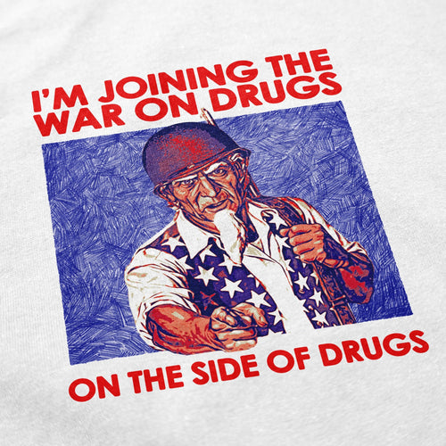 War On Drugs T Shirt - Shitheadsteve