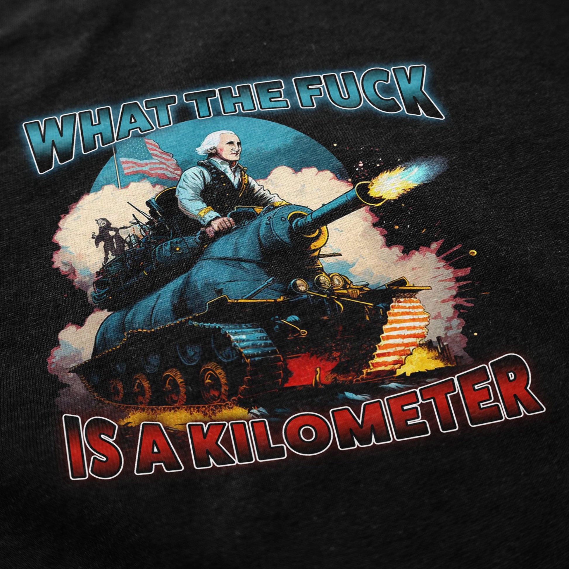 WTF is a Kilometer Crewneck Sweatshirt - Shitheadsteve