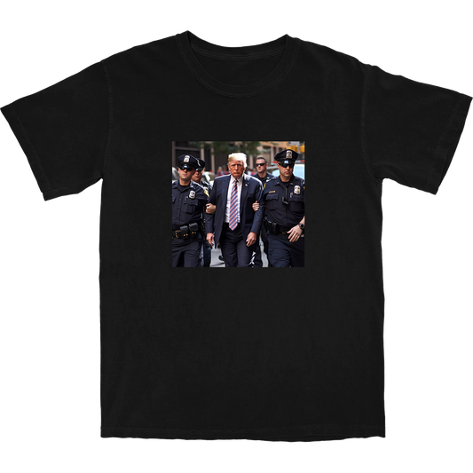 Donald Trump Walking Arrested T Shirt