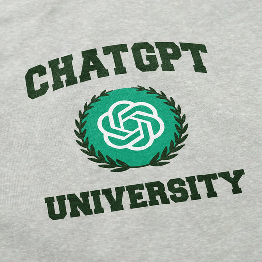 Chat GPT University Crewneck Sweatshirt