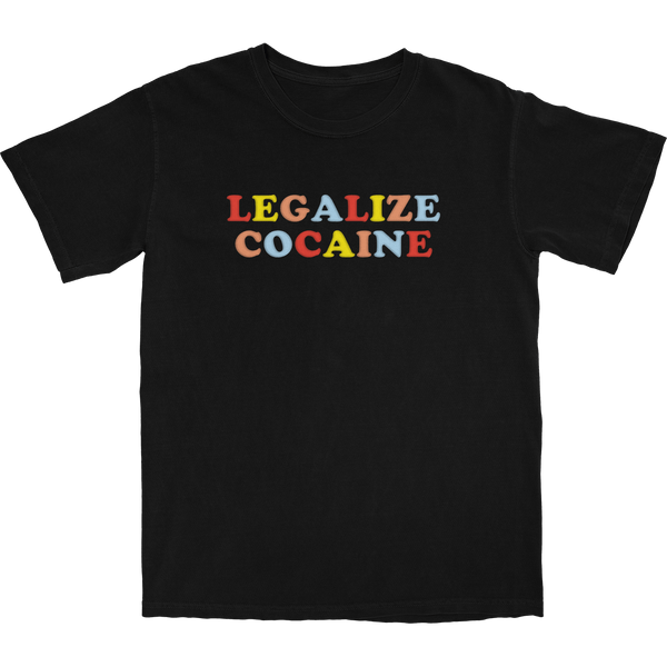 Legalize Cocaine Tee - Shitheadsteve
